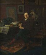 Jules Bastien-Lepage Albert Wolff in His Study painting